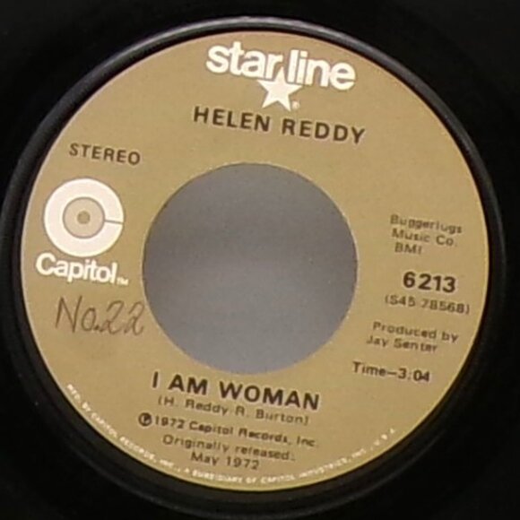 I Am Woman/I Don't Know How To Love Him by Helen Reddy 45 - Picture 5 of 6